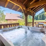 Les Griottes, Veritable De Montagne, Avec Jacuzzi Et Sauna זונרופט-לונז'מר