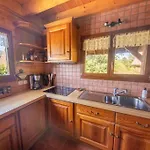 בקתה Les Griottes, Veritable De Montagne, Avec Jacuzzi Et Sauna זונרופט-לונז'מר