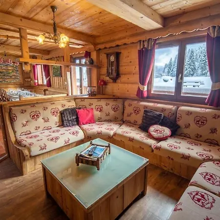 シャレー Les Griottes, Veritable De Montagne, Avec Jacuzzi Et Sauna クソンリュプト・ロンジュメール