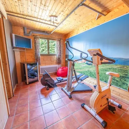 Horská chata Les Griottes, Veritable De Montagne, Avec Jacuzzi Et Sauna *