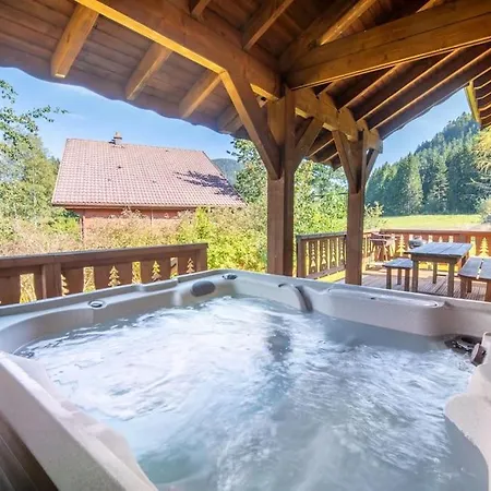 Les Griottes, Veritable De Montagne, Avec Jacuzzi Et Sauna Xonrupt-Longemer