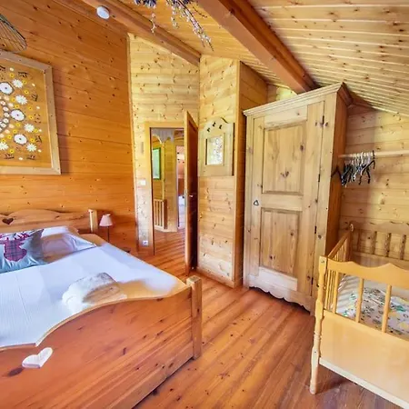 Horská chata Les Griottes, Veritable De Montagne, Avec Jacuzzi Et Sauna