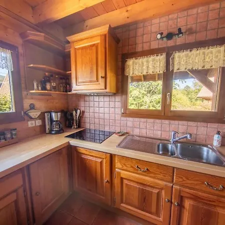 シャレー Les Griottes, Veritable De Montagne, Avec Jacuzzi Et Sauna クソンリュプト・ロンジュメール