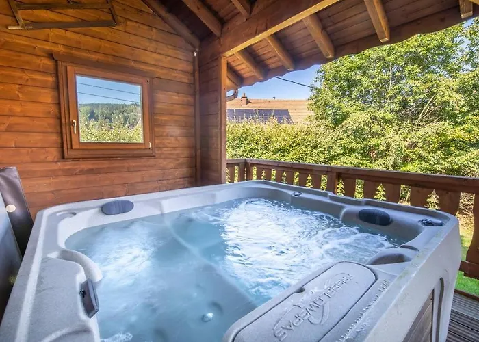 בקתה Les Griottes, Veritable De Montagne, Avec Jacuzzi Et Sauna *