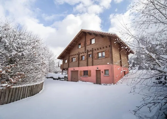 Les Griottes, Veritable De Montagne, Avec Jacuzzi Et Sauna בקתה זונרופט-לונז'מר